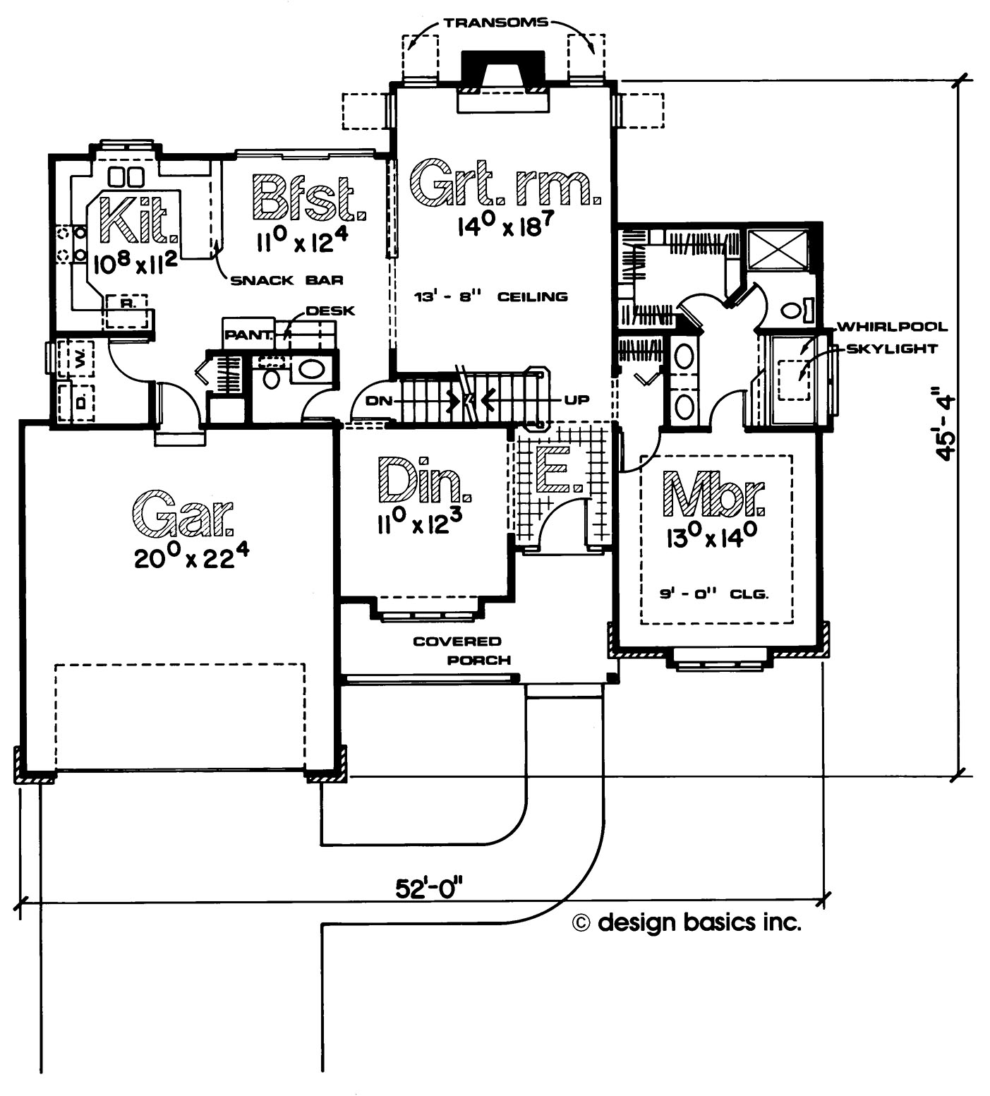 Beechcreek First Floor Plan